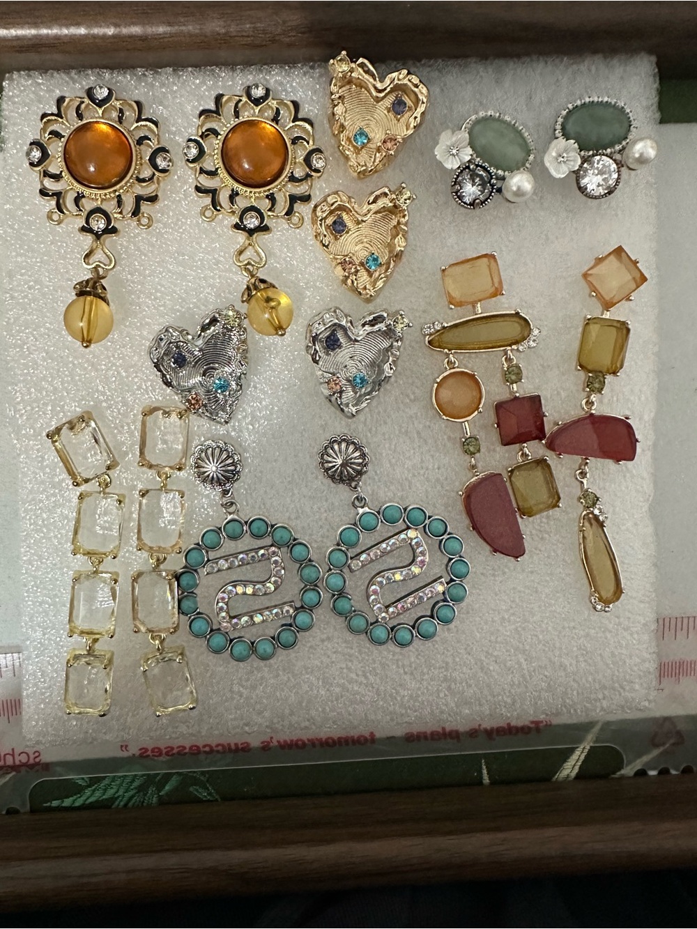 Assorted earrings 7 pairs